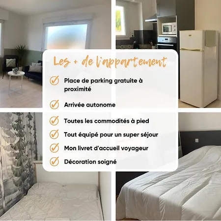 Apartament Le Challandais En Hyper Centre!